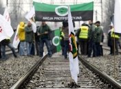 В Польше бастуют шахтеры