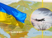 Самолет над Украиной