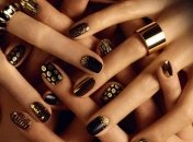 Маникюр 2019: идеи осеннего золотого нейларта (Фото)