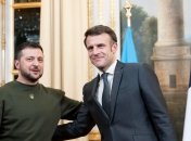Владимир Зеленский и Эммануэль Макрон