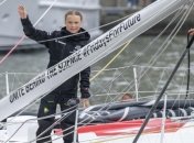 Шестнадцатилетняя шведская экоактивистка переплыла на яхте Атлантический океан