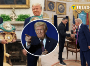 Украинский боксер и президент США