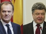 Туск поздравил Порошенко с новым правительством