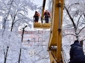 В Украине без света остаются более 50 населенных пунктов