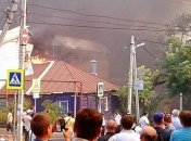 Из-за взрывов и пожара часть Ростова осталась без света и газа