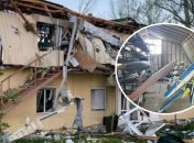 РФ разрушила спортивный обьект в Днепре