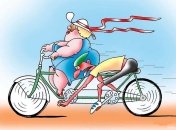 Знаете ли вы, как водители фур называют велосипедистов? — Хрустики! Уморительные шутки для настроения