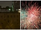 Громыхало прямо во дворах: на Печерске в Киеве запустили салюты (видео)