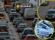 Движение транспорта в Киеве в феврале было затруднено