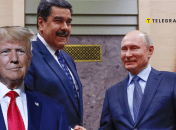 Дональд Трамп, Ніколас Мадуро та Володимир Путін