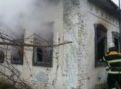 В Полтавской обл. произошел пожар в жилом доме, погиб мужчина