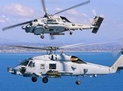 Американский военный вертолет упал на палубу авианосца Ronald Reagan