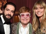 Хайди Клум посетила вечеринку Элтона Джона со своим женихом