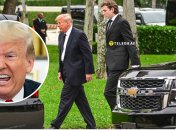 Дональд Трамп и сын Бэррон