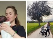 Элина Свитолина с ребенком