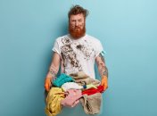 Обычная стирка не удаляет темные пятна