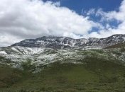 У курортній Анталії випав сніг