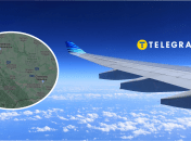 Над Украиной зафиксировали загадочный самолет