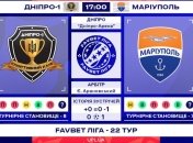 Днепр-1 - Мариуполь: прямая видеотрансляция матча 22-го тура УПЛ