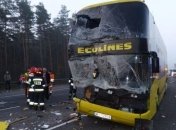 В Польше автобус с украинцами попал в ДТП 