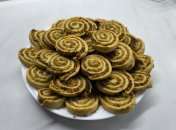 Пісочне печиво з лимонно-горіховою начинкою