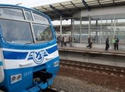 В Киеве отменили городскую электричку
