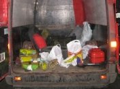 На Харьковщине обнаружили микроавтобус с арсеналом боеприпасов