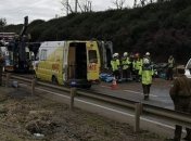 В Чили перевернулся автобус с пассажирами, есть погибшие