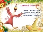 Прикольные поздравления с Новым годом 2017