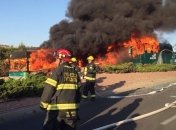 В Израиле взорвался автобус, 20 человек пострадали