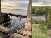 После удара по Кривому Рогу уровень воды в реке поднялся местами на два метра