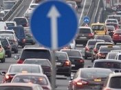 Киев остановился в пробках несмотря на открытие метро