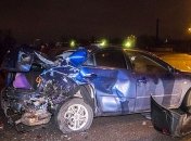 В Киеве столкнулись четыре авто, пьяный виновник ДТП сбежал