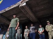 Фракция Ляшко отмечает День Независимости в прифронтовой зоне