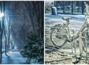 Киев заморозило