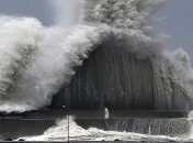 На Японию снова обрушился мощнейший тайфун