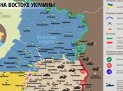 Карта АТО на востоке Украины (24 июня)