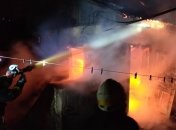 У Дніпрі вогнеборці ліквідували пожежу в господарчій споруді