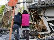 Землетрясение в Японии: много людей заблокированы под завалами