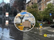 Ливень в столице