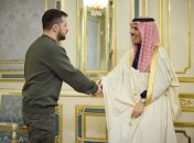 Володимир Зеленський та Фейсал бін Фархан Аль Сауд