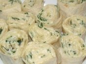 Рецепт дня: закуска из лаваша с курицей и плавленым сыром