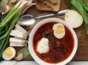 Борщ — одно из основных блюд традиционной украинской кухни