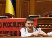 Савченко рассказала, что договаривалась с боевиками об обмене пленных