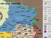 Карта АТО: Боевики бьют из артиллерии и танков