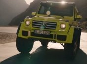 Mercedes опубликовал видео нового G500 4x4²