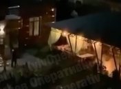 В ресторане Киева произошла массовая драка: видео 