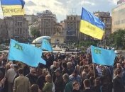 В столице проходит акция памяти депортации крымских татар