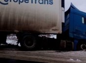 У Херсоні закрили рух для вантажівок