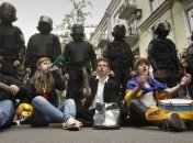 Украинские студенты протестуют с требованием повышения стипендий